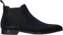 Magnanni Chelsea boots Heren Boots Laarzen Herenschoenen Suède 20109 Blauw combi - Thumbnail 3