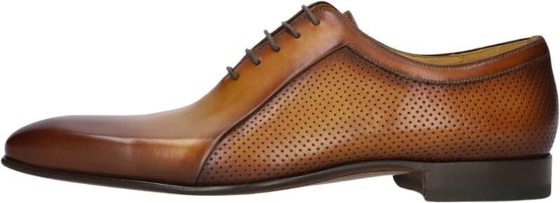 Magnanni Klassieke Leren Veterschoenen Brown Heren