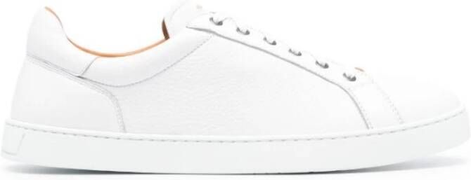 Magnanni Leve Leren Sneakers White Heren