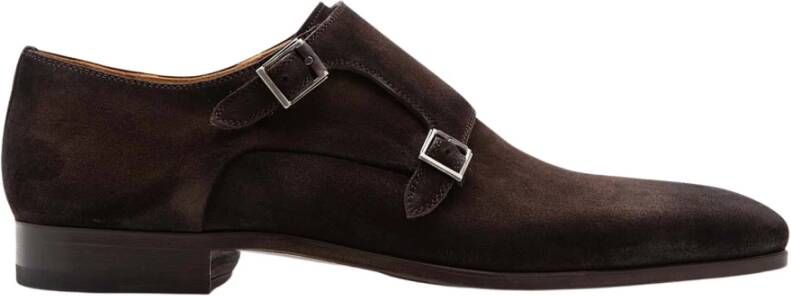 Magnanni Stijlvolle Monkschoenen Donkerbruin Brown Heren