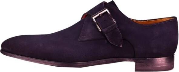 Magnanni Stijlvolle Thunder Loafer in Donkerblauw Purple Heren