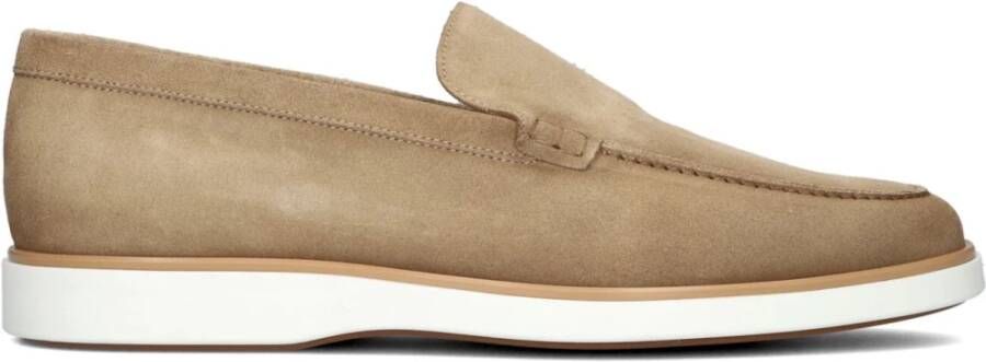 Magnanni Taupe Suede Loafer 25117 Beige Heren