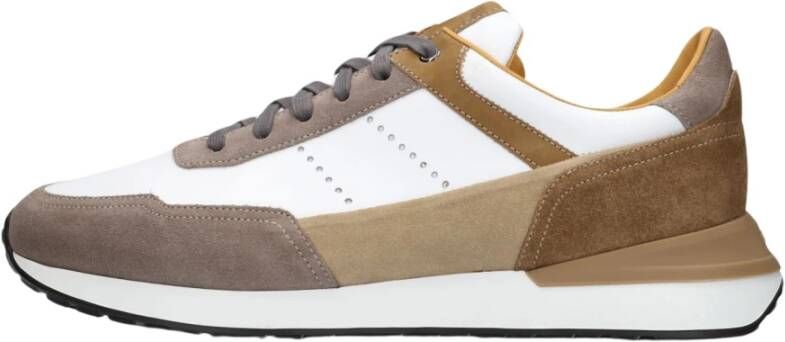 MAGNANNI Lage Sneakers Heren Bravo Maat: 46 Materiaal: Suède Kleur: Beige