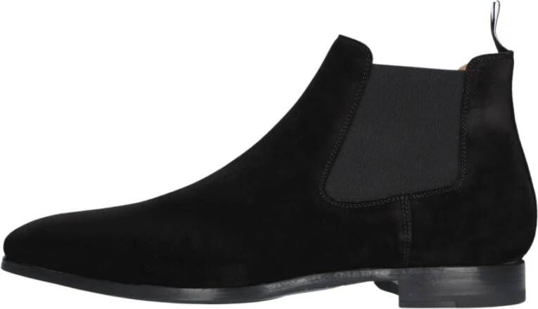 Magnanni Zwarte Suède Chelsea Boot Black Heren