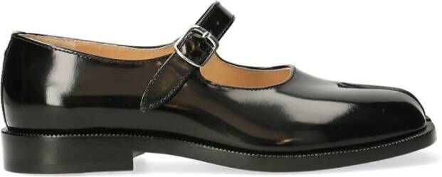 Maison Margiela Leren Mary Jane Schoenen Black Dames