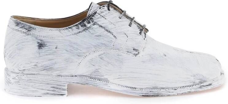 Maison Margiela Bianchetto Tabi Veterschoenen White Heren