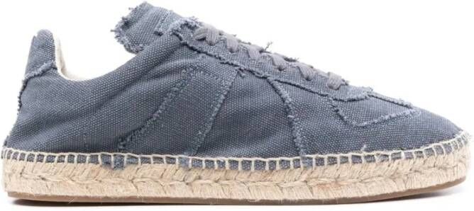 Maison Margiela Blauwe Elegante Gesloten Trainers Sneakers Blue Dames