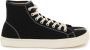 Maison Margiela Canvas Tabi Hi-Top Sneakers Black Dames - Thumbnail 1