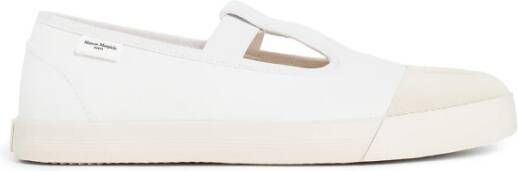 Maison Margiela Canvas Tabi Mary Jane Schoenen White Dames