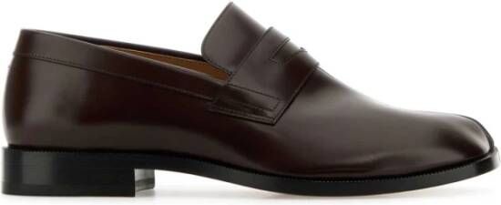 Maison Margiela Chocolade Tabi Loafers Brown Heren