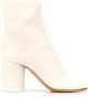 Maison Margiela Enkellaarzen in Tabi-stijl Beige Dames - Thumbnail 1