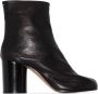 Maison Margiela Enkellaarzen in Tabi-stijl Black Dames - Thumbnail 1