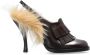 Maison Margiela Gehakte schoenen Bourgeoise Brown Dames - Thumbnail 1