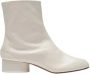 Maison Margiela Leather boots White Dames - Thumbnail 1