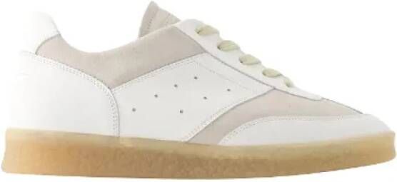 Maison Margiela Leather sneakers White Dames