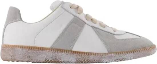 Maison Margiela Leather sneakers White Dames