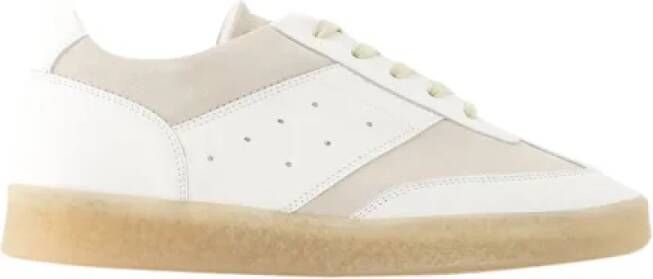 Maison Margiela Leather sneakers White Dames