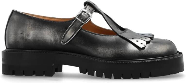 Maison Margiela Leren schoenen Black Dames