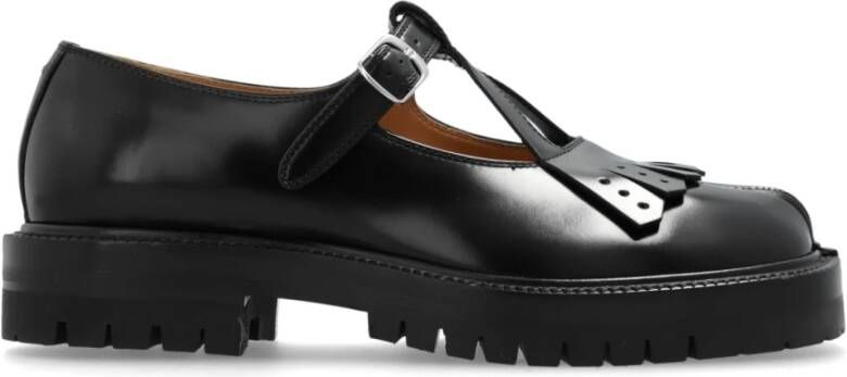 Maison Margiela Leren schoenen van Black Dames