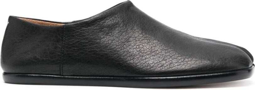 Maison Margiela Leren Tabi Babouche Schoenen Black Dames