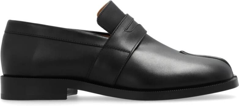 Maison Margiela Leren `Tabi` Schoenen Black Dames