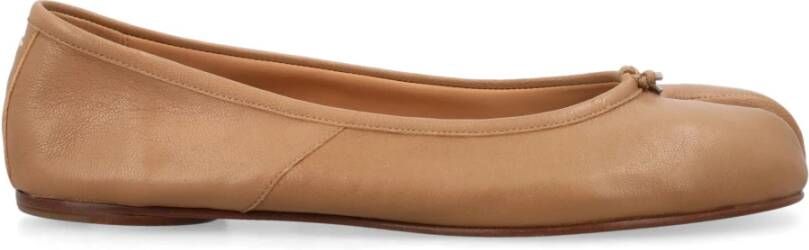 Maison Margiela Nude Gesloten Ballerinas Beige Dames