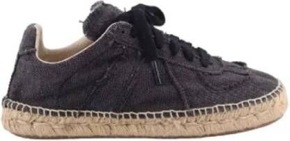 Maison Margiela Pre-owned Fabric sneakers Black Dames