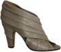 Maison Margiela Pre-owned Leather boots Gray Dames - Thumbnail 1