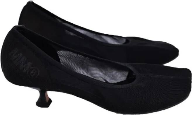 Maison Margiela Pre-owned Polyester heels Black Dames