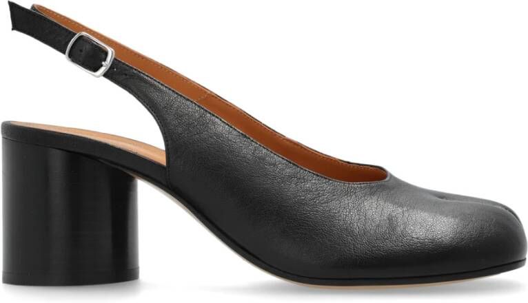 Maison Margiela Schoenen met tabi-uitsnijding en hak Black Dames