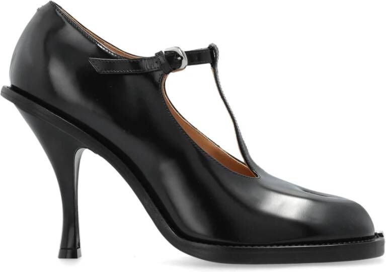 Maison Margiela Schoenen met Tabi-uitsnijding en hak Black Dames