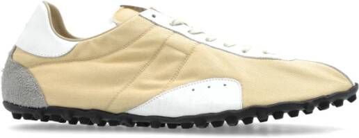 Maison Margiela Sneakers met logopatch Beige Heren