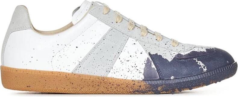 Maison Margiela Multicolor Leren Replica Sneakers Multicolor Heren