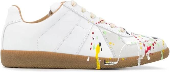 Maison Margiela Verhoog je Sneaker Game met Witte Sneakers voor White