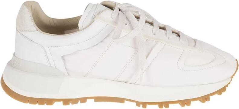 Maison Margiela Witte Vetersneakers Ss23 White Heren