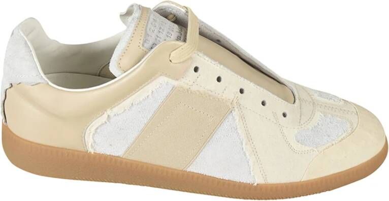 Maison Margiela Stijlvolle Sneakers Beige Heren