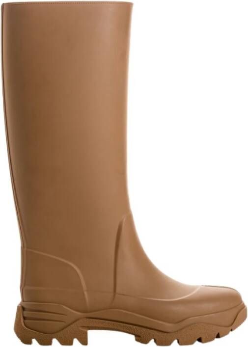 Maison Margiela Tabi Laarzen Beige Dames