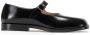 Maison Margiela Zwarte leren loafers met Tabi teen Black Dames - Thumbnail 8