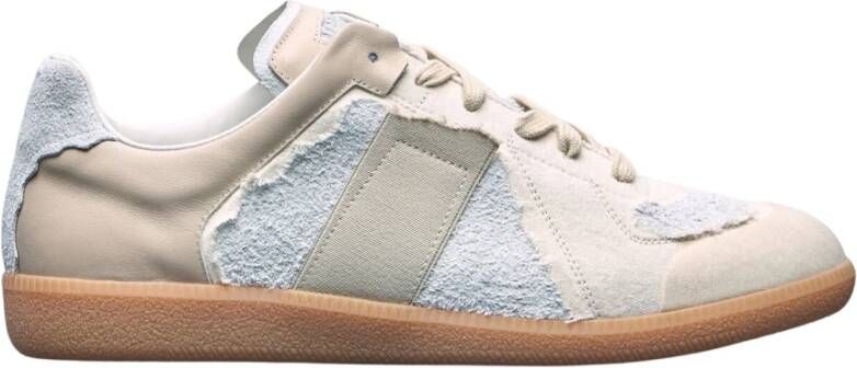 Maison Margiela Verontruste Inside-Out Sneakers Beige Heren