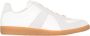 Maison Margiela Witte Leren Sneakers Laag-Top Origineel Ontwerp White Heren - Thumbnail 1