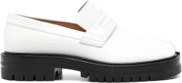 Maison Margiela Witte Loafer Tabi County Stijlvol White Dames