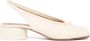 Maison Margiela Witte platte schoenen Beige Dames - Thumbnail 1