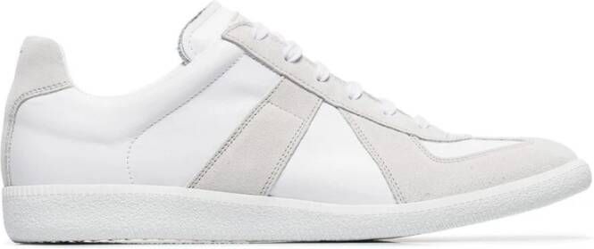 Maison Margiela Witte Platte Sneakers Replica Stijl White Heren