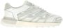 Maison Margiela Witte Mesh Rubber Sneakers White Heren - Thumbnail 4