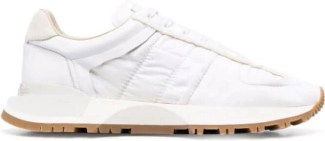 Maison Margiela Lichte en Natuurlijke Herensneakers White Heren