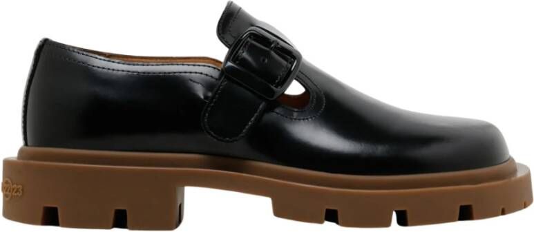 Maison Margiela Zwarte Ivy Loafers Black Dames