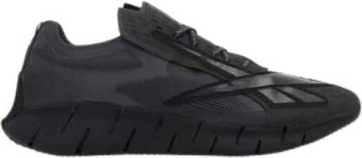 Maison Margiela Zwarte lage sneakers van x Reebok Black Heren