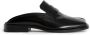 Maison Margiela Zwarte Leren Loafer Muiltje Blokhak Black Dames - Thumbnail 1