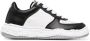 Maison Margiela Zwarte Leren Sneakers met Logo Black Heren - Thumbnail 1