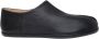 Maison Margiela Zwarte leren Tabi mocassin Black Heren - Thumbnail 1